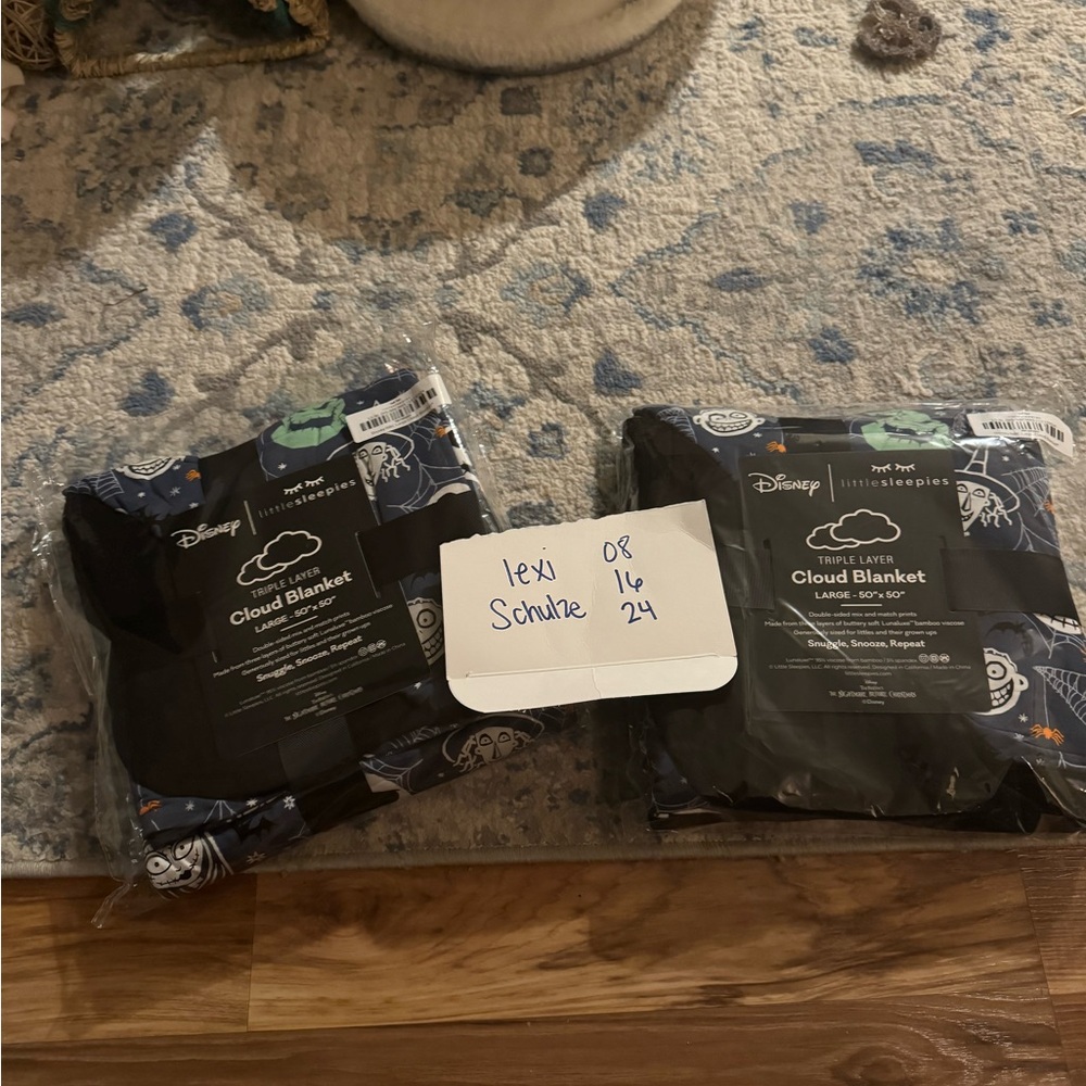 LS Nightmare Before Christmas Bamboo Blanket